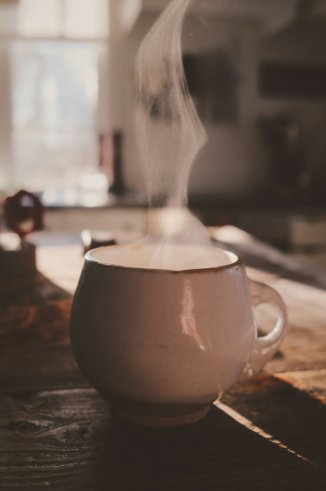 coffee cup on counter